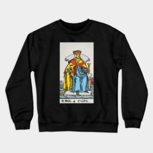 King of cups tarot card Crewneck Sweatshirt